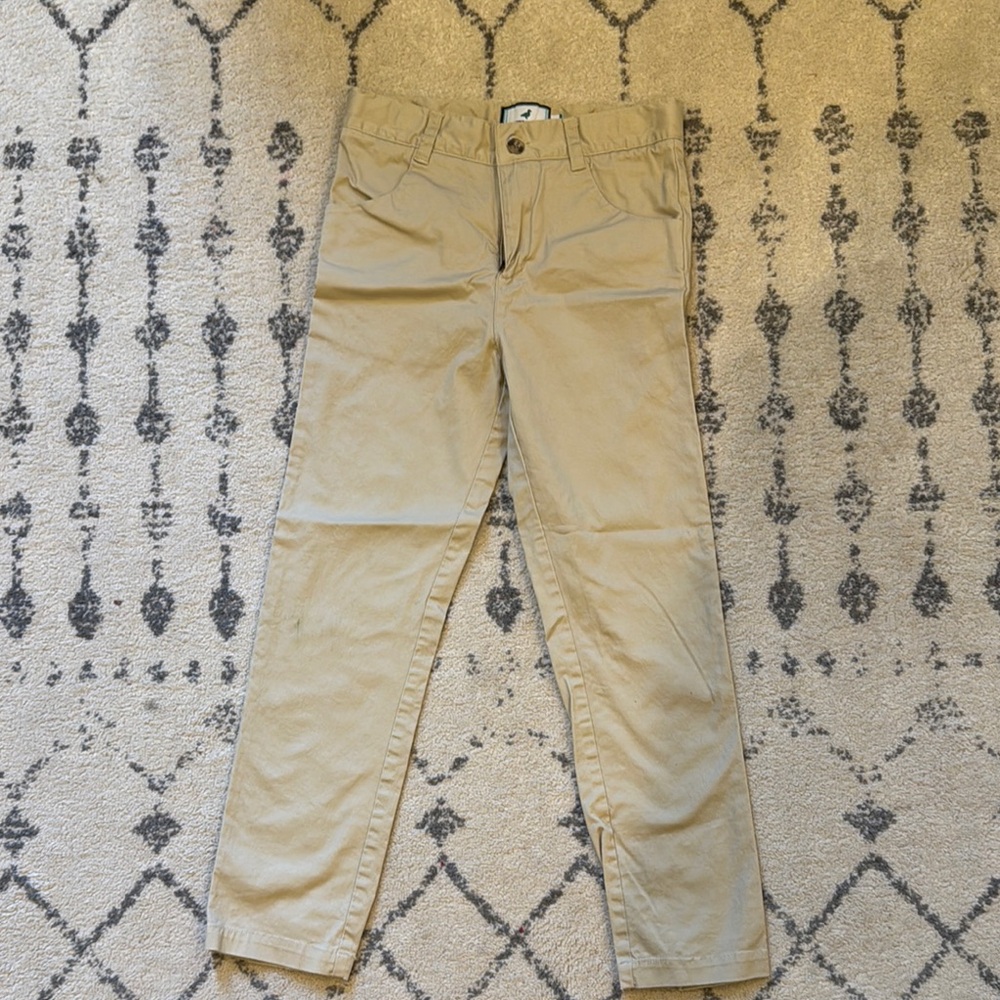 Classic Tan Chino Pants properly tied size 10